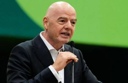 FIFA president Gianni Infantino