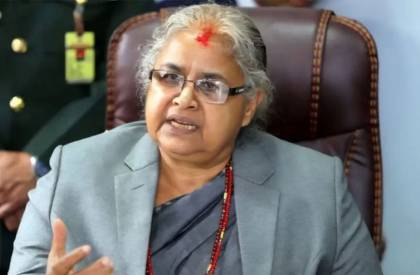 Nepal's ex-chief justice Sushila Karki  will lead interim Govt.