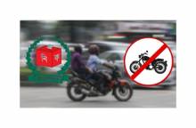 Motorcycle ban is ahead of polls