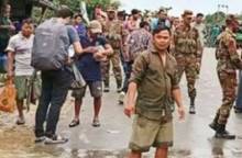 Sajek Valley under evacuation.